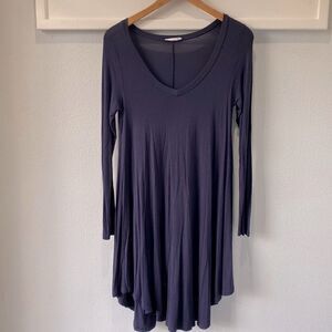 Reborn Long sleeve jersey knit dress